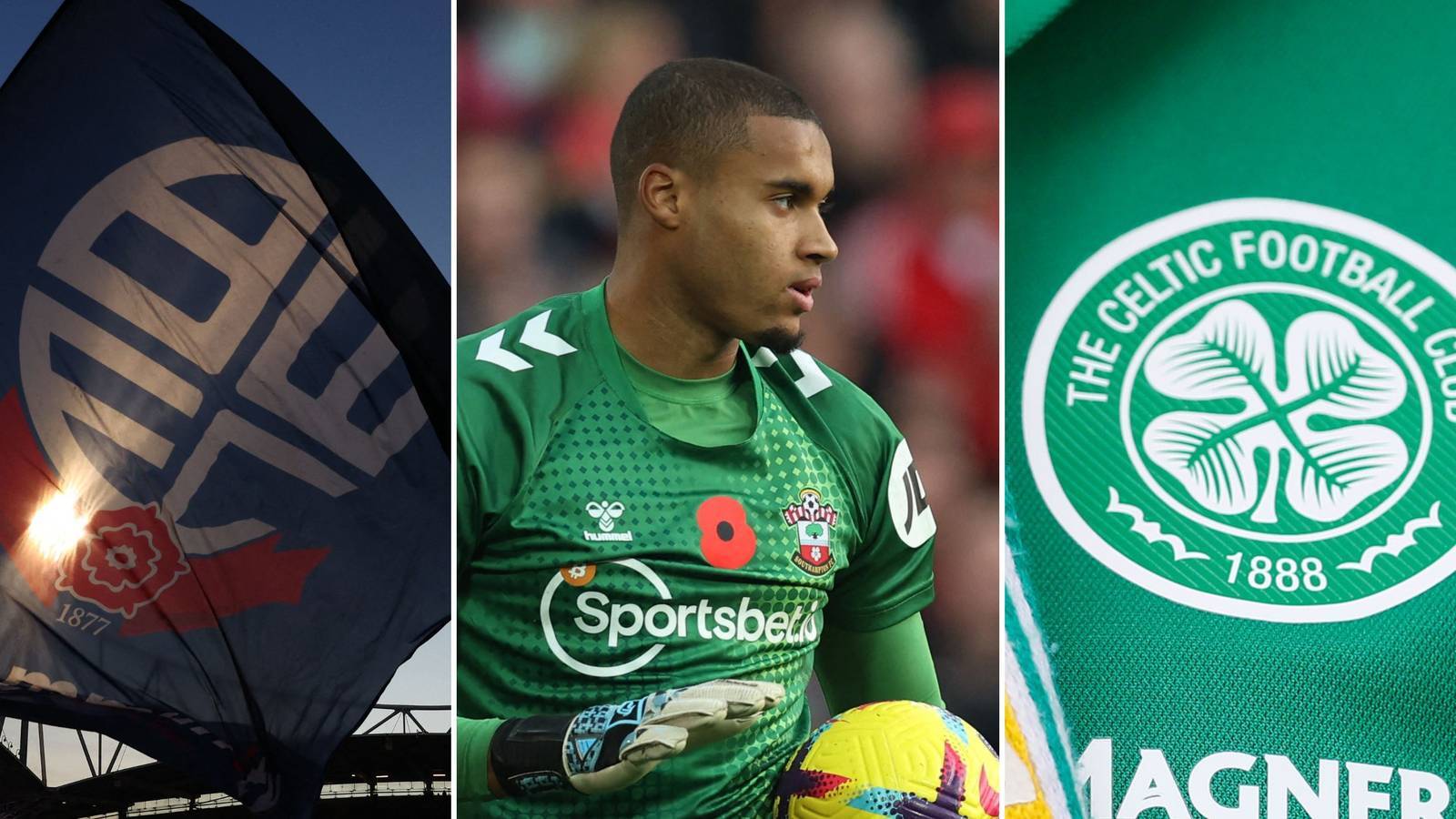 Bolton Wanderers rival Celtic for Southampton transfer