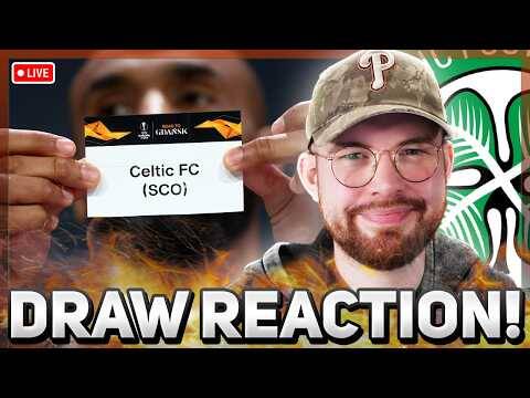 Who Will Celtic Face after European Disaster? | Live Reaction to 2026/27 Europa League Draw!