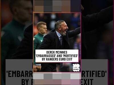 Derek Mcinnes ‘Embarassed’ and ‘Mortified’ by Rangers Exit