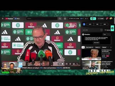 Celtic v Falkirk Preview & Transfer News(?) Celtic v Falkirk Preview & Transfer News(?)