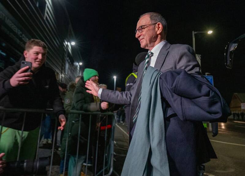 Take a bow- Ronnie Charters of STV Sport asking the only questions that matter to Celtic fans