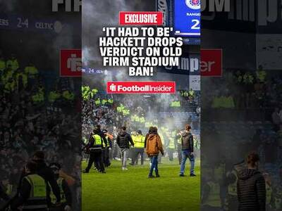 ‘It 𝐇𝐀𝐃 to be’ &ndash; Keith Hackett drops instant verdict on bombshell Celtic-Rangers stadium BAN