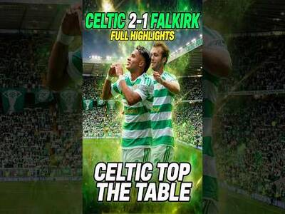Celtic 2-1 Falkirk /Shorts reel version. Highlights