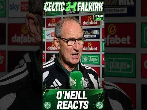 Martin O’Neill full post match reaction 29/08/26