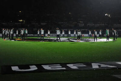 UEFA investigate Ibrox fans over pitch invasion
