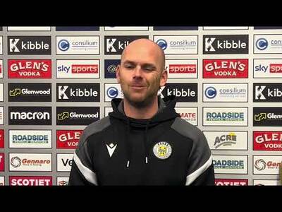 ‘We’ve come so far’ | Craig McLeish | St Mirren 3-3 Motherwell