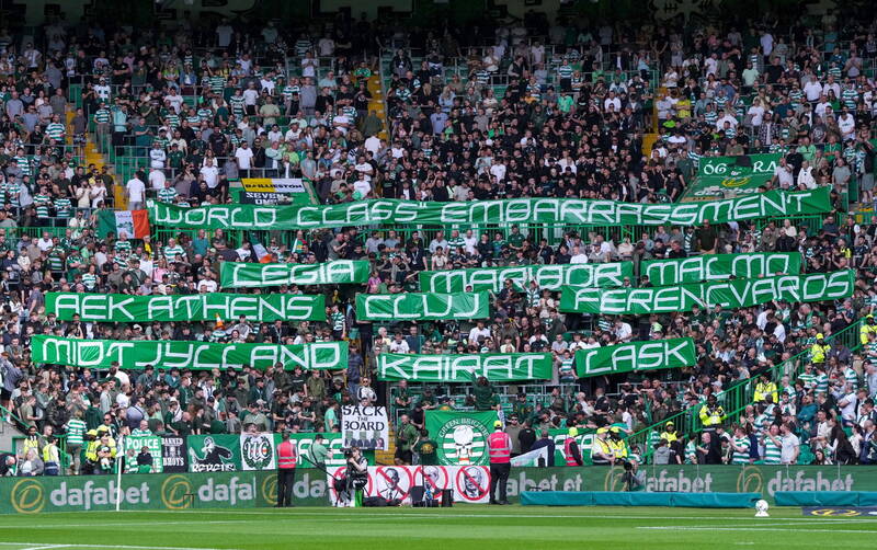 Green Brigade brilliantly call out Celtic board on Champions League playoff disasters