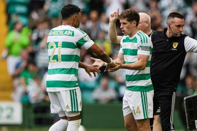I watched Celtic beat Falkirk and noted one player should leave, the 17 y/o hope and Scotland candidate