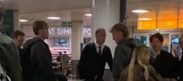 Celtic Double Transfer Breakthrough as Sørensen and Van den Berg Arrive at Glasgow Airport Celtic Double Transfer Breakthrough as Sørensen and Van den Berg Arrive at Glasgow Airport