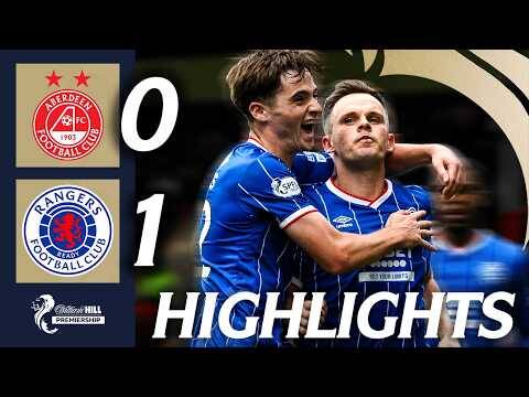 Aberdeen 0-1 Rangers | HIGHLIGHTS | William Hill Premiership