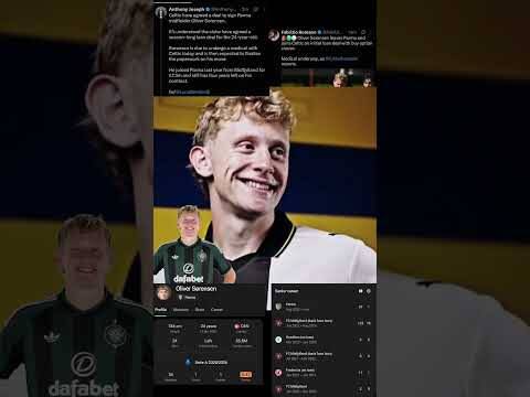 Welcome to Celtic Oliver Sorensen! on Loan From Parma with a Option to Buy #Celtic #Parma