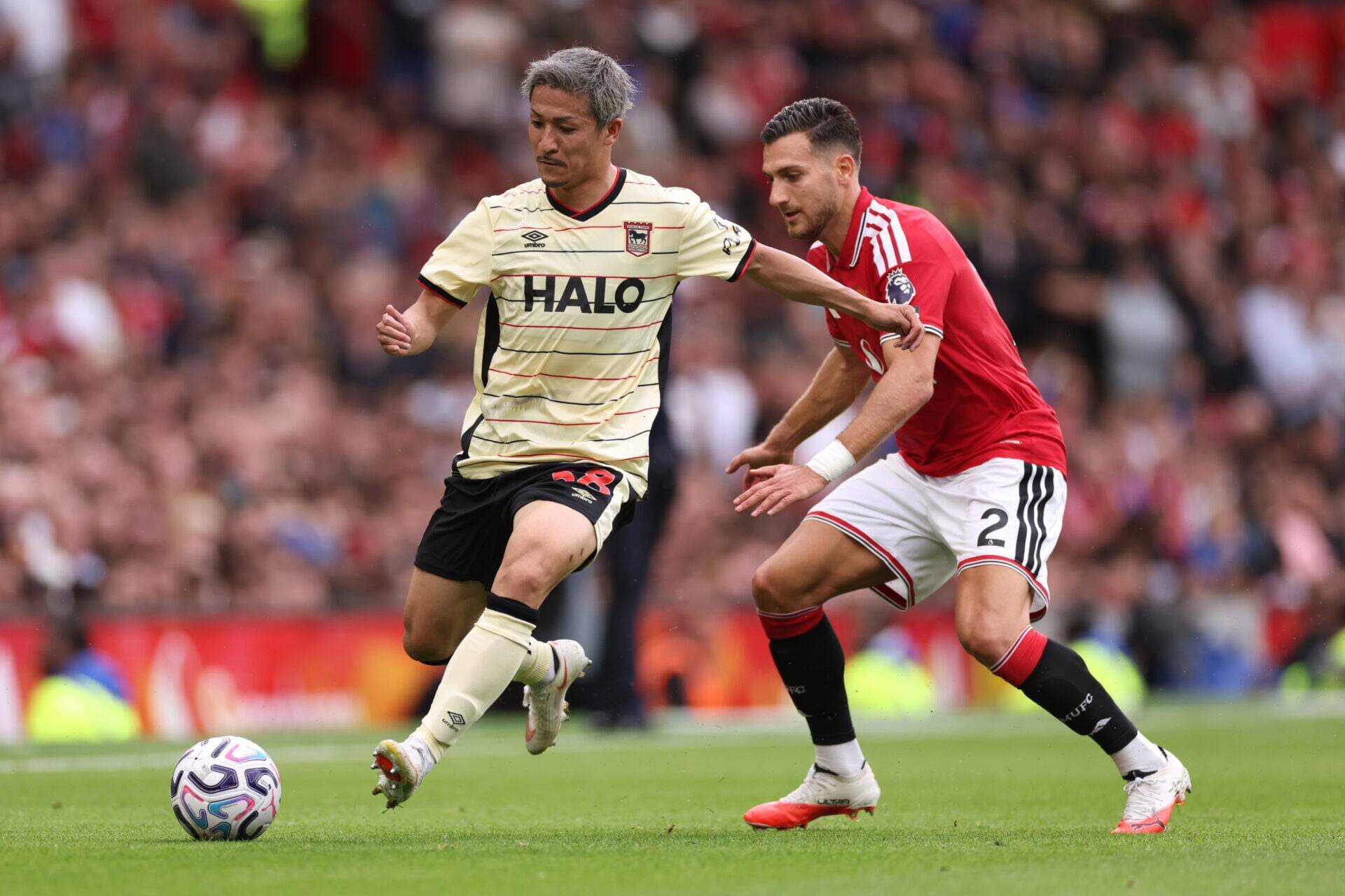 Gary Neville claims Celtic hero Daizen Maeda caught Man United by ‘surprise’ in Ipswich thumping