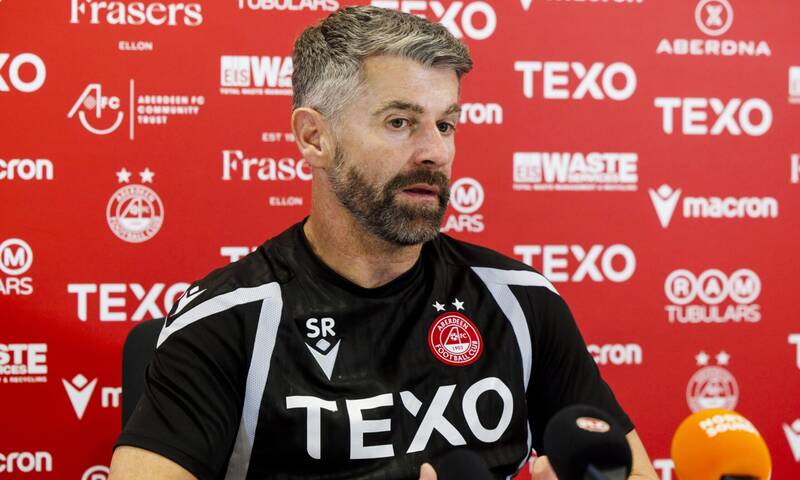 LIVE: Key Stephen Robinson updates from Aberdeen pre-match press conference before Celtic Park trip