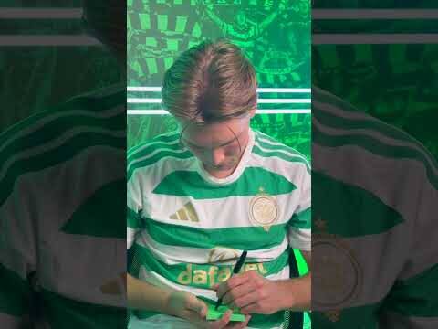 👋📝 #WelkomJoël | #CelticFC🍀