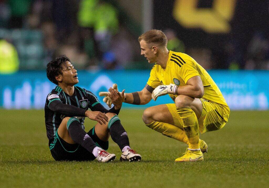 Joe Hart reacts to Reo Hatate Celtic exit with brilliant tribute