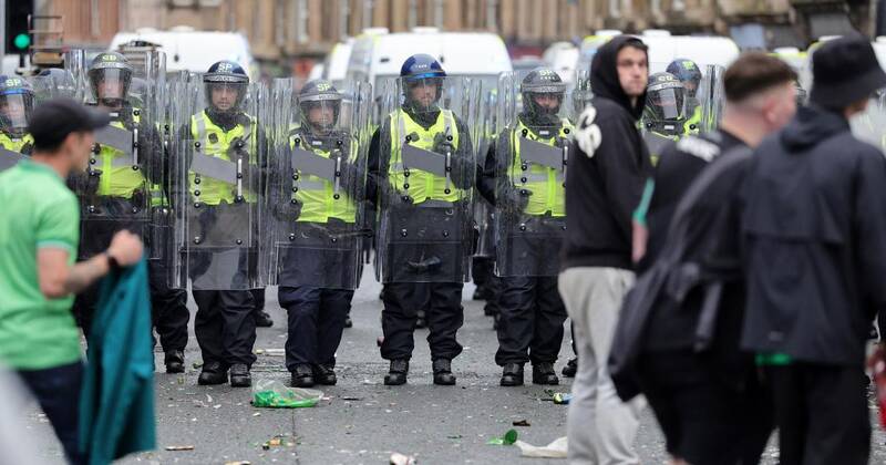 Three men arrested in connection with disorder at Celtic title party