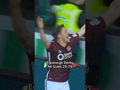 EVERY Edinburgh Derby goal 25/26 🥬♥️