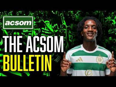 ACSOM // A Celtic State of Mind // Tuesday 8th September 2026