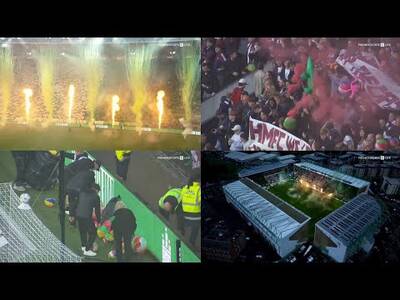 CRAZY SCENES Edinburgh Derby DELAYED | Pre Match Scenes Hibs vs Hearts CRAZY SCENES Edinburgh Derby DELAYED | Pre Match Scenes Hibs vs Hearts