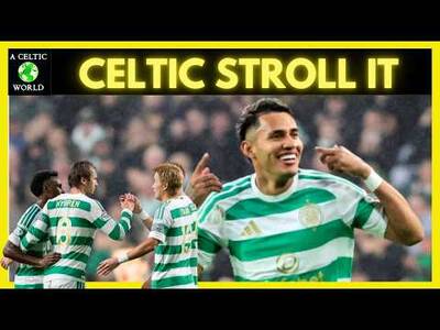 Celtic Stroll To 3-0 Win Vs Aberdeen