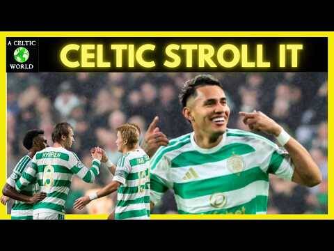 Celtic Stroll To 3-0 Win Vs Aberdeen