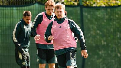 Training Gallery: St Mirren v Celtic Training Gallery: St Mirren v Celtic