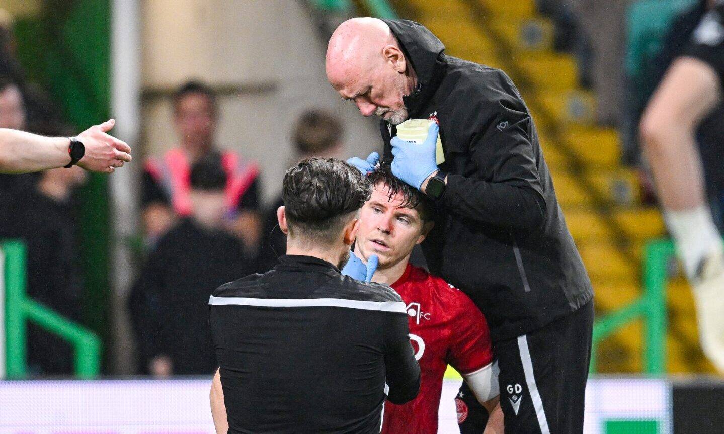 Aberdeen captain Kevin Nisbet on being subbed off at half-time against Celtic and his Scotland recall prospects