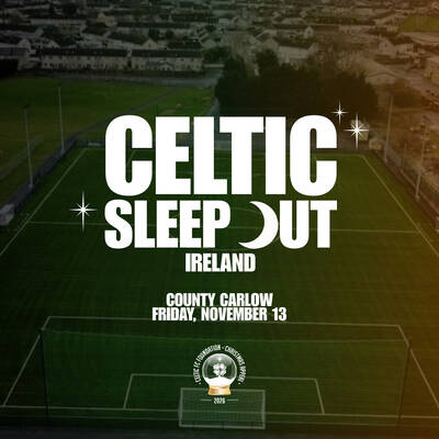 Celtic Sleep Out, Ireland returns as part of Foundation’s 2026 Christmas Appeal