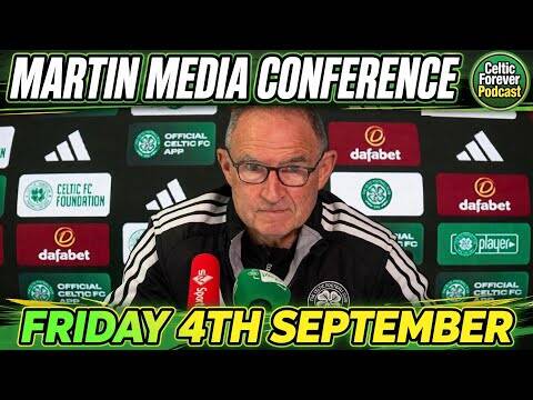 Martin O’Neill speaks to the media ahead of the weekend