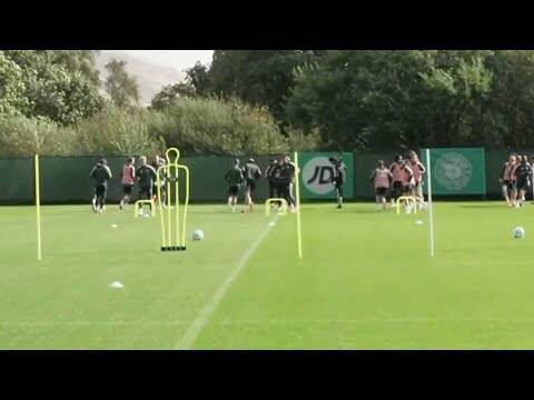 5 New Celtic Signings Training Ahead Of St Mirren Game, No Kasper Hogh Or Kieran Tierney
