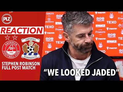 ‘A frustrating afternoon’ | Stephen Robinson FULL Post Match Reaction Aberdeen 0-0 Kilmarnock