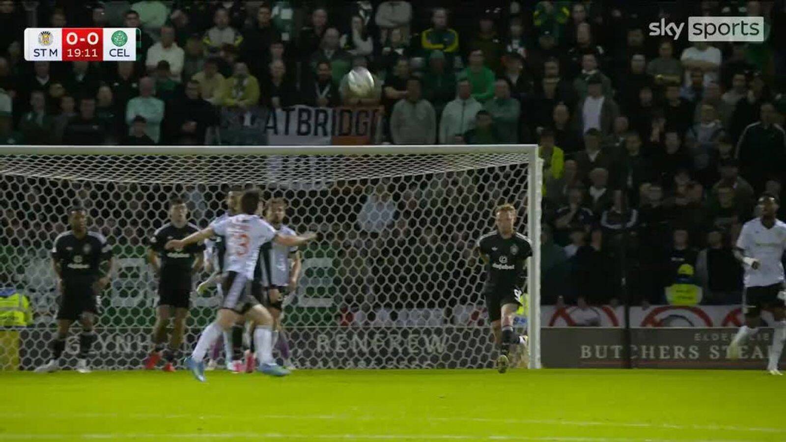 St Mirren open scoring after handball MAYHEM!