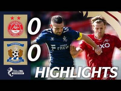 Aberdeen 0-0 Kilmarnock | HIGHLIGHTS | William Hill Premiership