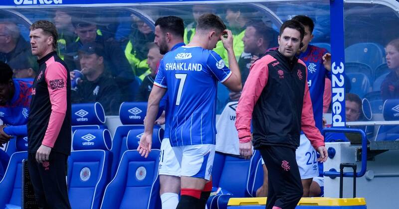 Lawrence Shankland Rangers injury latest as Ibrox club fear he may not play again this year