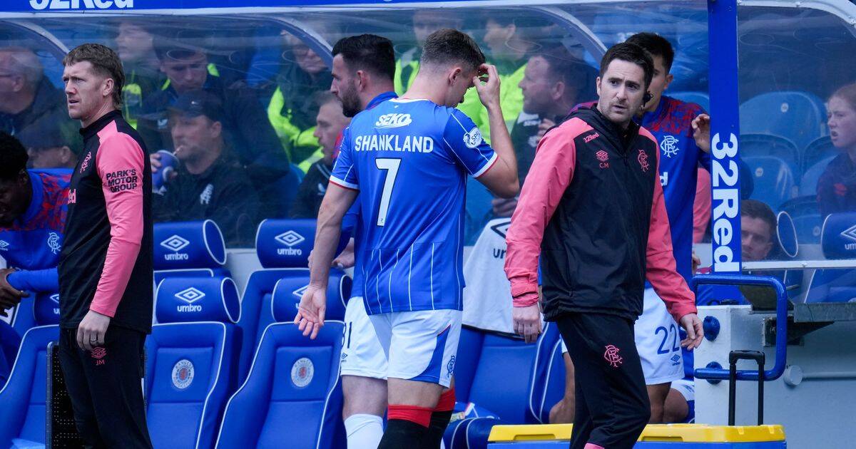 Lawrence Shankland Rangers injury latest as Ibrox club fear he may not play again this year