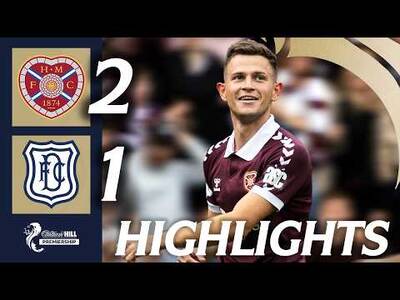 Heart of Midlothian 2-1 Dundee | HIGHLIGHTS | William Hill Premiership