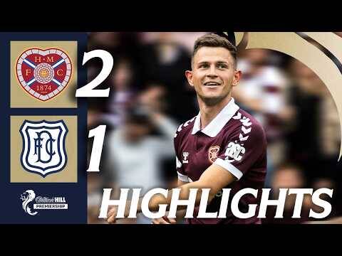Heart of Midlothian 2-1 Dundee | HIGHLIGHTS | William Hill Premiership