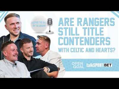ARE RANGERS STILL TITLE CONTENDERS WITH CELTIC & HEARTS? | Keeping The Ball On The Ground