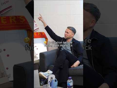 ⚽️ Greg Stewart tells us about Derek McInnes’ motivational message before facing Neil Warnock 🤣