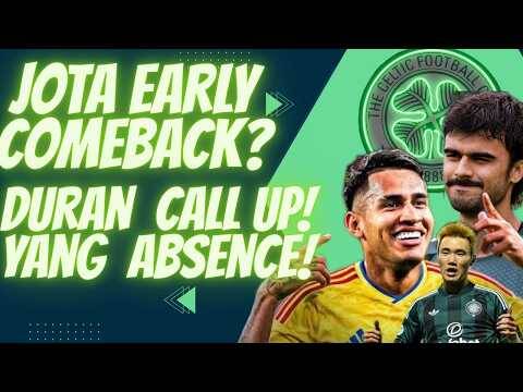 Jota Comeback Earlier? / What a Week for Duran! / Yang Absence