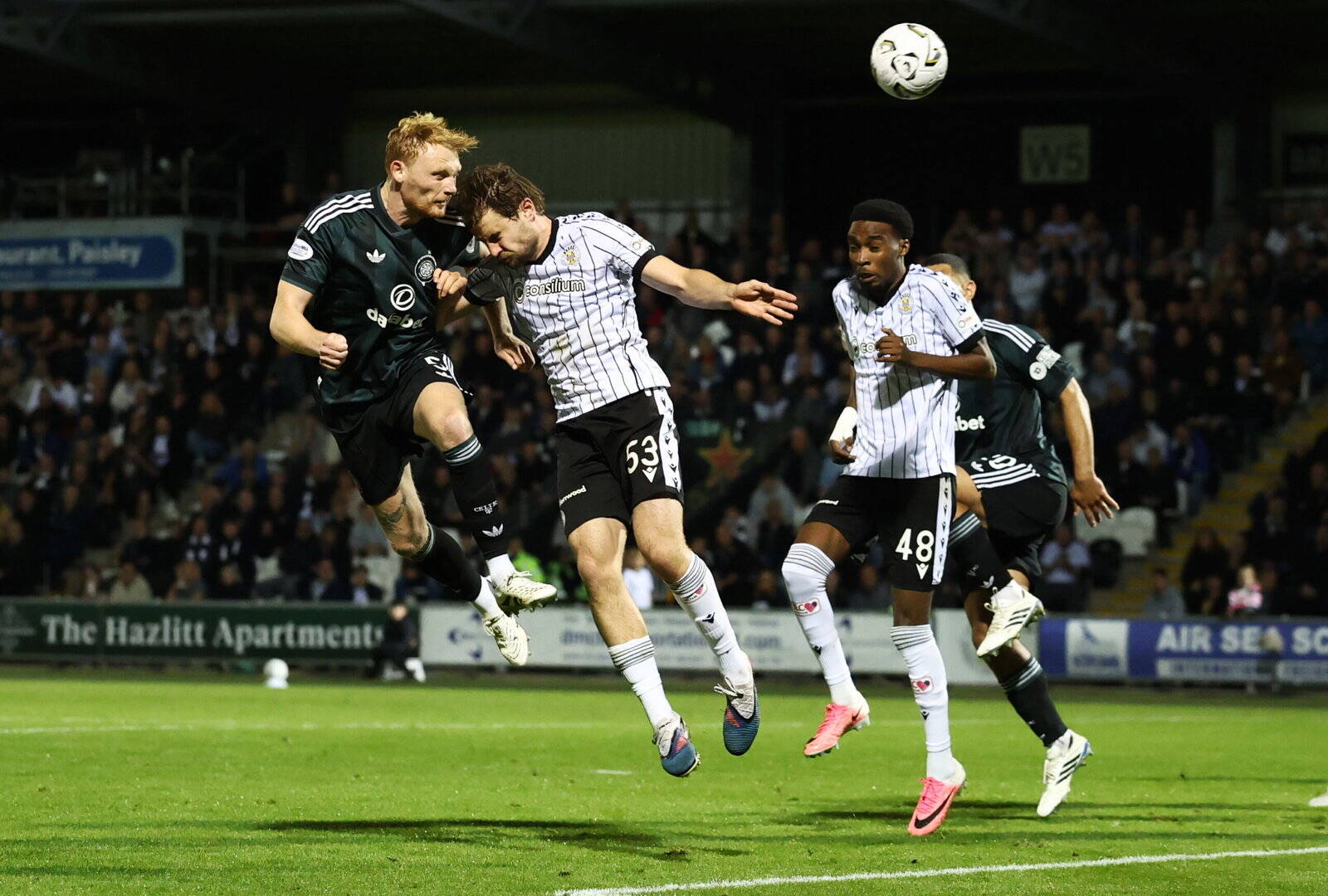 Liam Scales delivers verdict on ‘harsh’ and ‘accidental’ St Mirren penalty call
