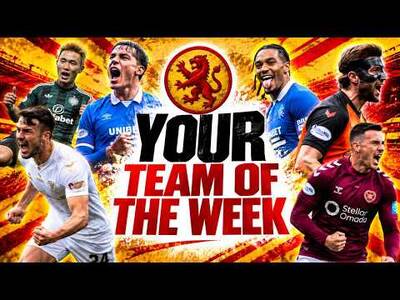 [LIVE] SPFL Supporters TOTW