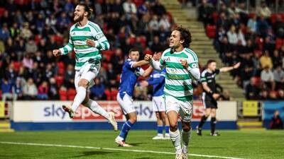 Mika Baur fires Celtic to victory over St Johnstone