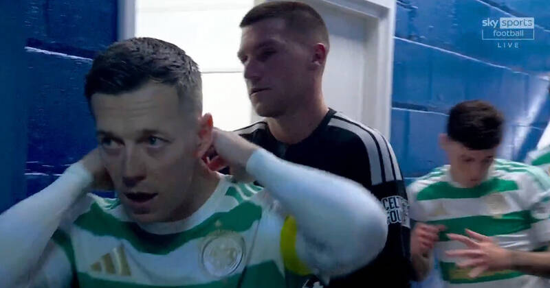 Colby Donovan in bizarre Celtic tunnel warm up at McDiarmid Park leaves Kris Boyd baffled