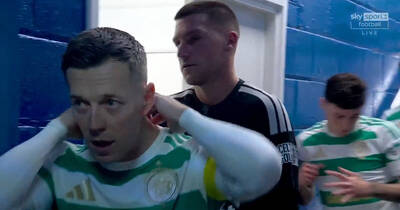 Colby Donovan in bizarre Celtic tunnel warm up at McDiarmid Park leaves Kris Boyd baffled