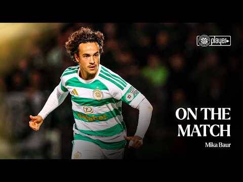 On The Match with Mika Baur | Mika spoke after securing his first Celtic goal (09/09/26)