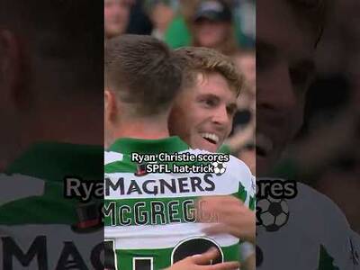Ryan Christie HAT-TRICK ✨