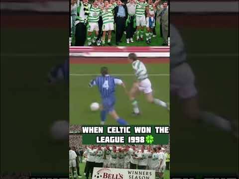 The Best Celtic Victory Over St Johnstone? When Celtic Won the League in 1998! #Smelltheglove