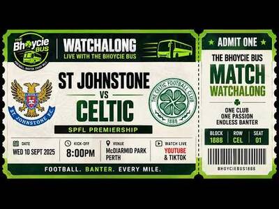 All Aboard! | St. Johnstone Vs Celtic SPFL | Live Watchalong All Aboard! | St. Johnstone Vs Celtic SPFL | Live Watchalong