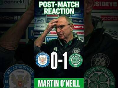 St Johnstone 0-1 Celtic / Martin frustrated